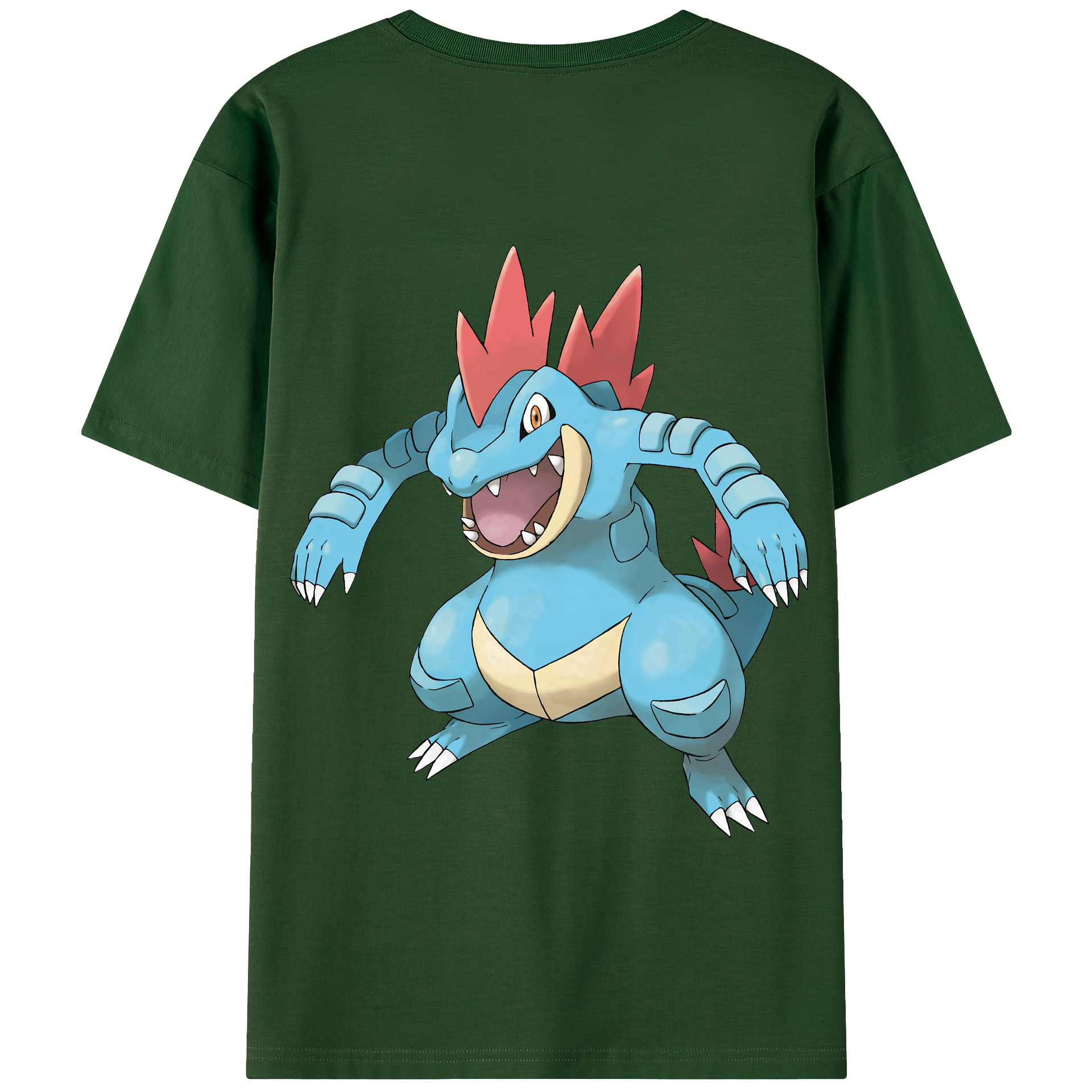 （画像用） ポケットモンスター Pokémon 綿100％半袖Tシャツ（背面プリント）